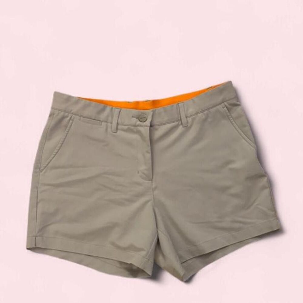 Macade Golf Women's Light Grey Four-Way Stretch Flex Shorts - EU 40 / US M